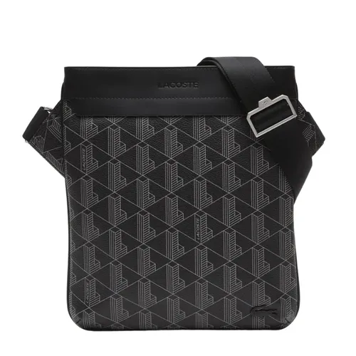 Túi Đeo Chéo Lacoste The Blend Monogram Print Shoulder Bag NH4260LX Màu Đen