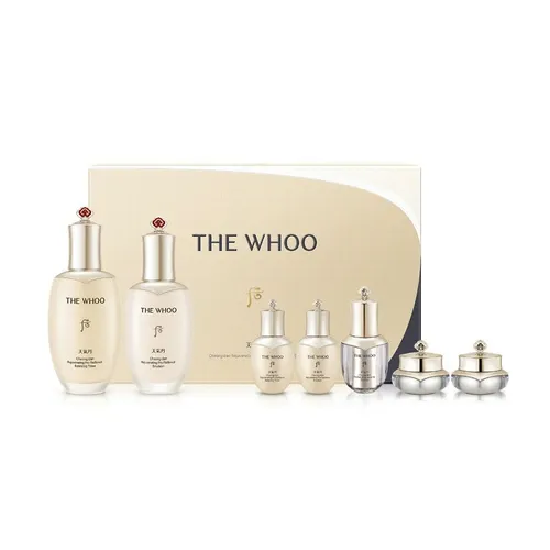Bộ Dưỡng Da Whoo Cheongidan Rejuvenating Pro-Radiance 2pcs Set 7 Món