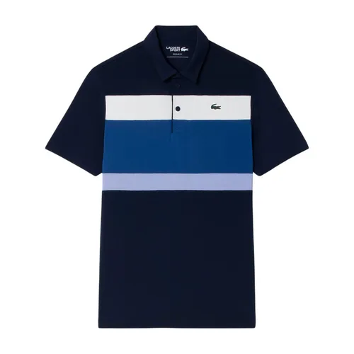 Áo Polo Nam Lacoste Men's Regular Fit Colorblock Golf Polo DH8954 - 8IQ Màu Xanh Navy Size 4