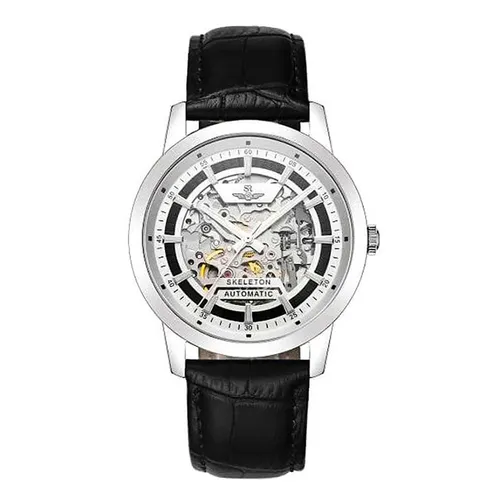 Đồng Hồ Nam SRWATCH Skeleton SG8897.4102 Màu Đen