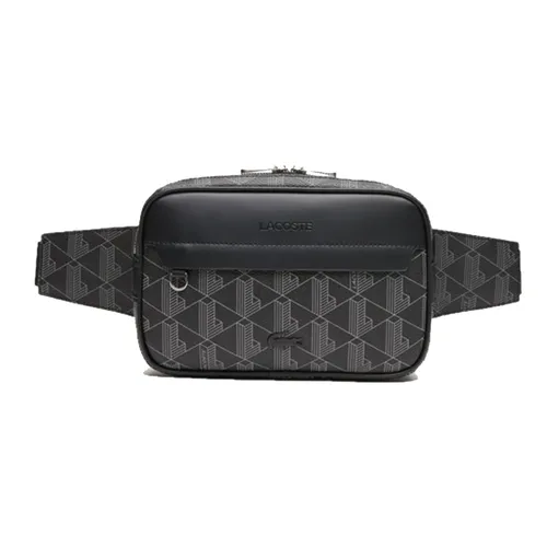 Túi Đeo Chéo Lacoste The Blend Monogram Body Bag Black NH4004L53G-H45 Màu Đen