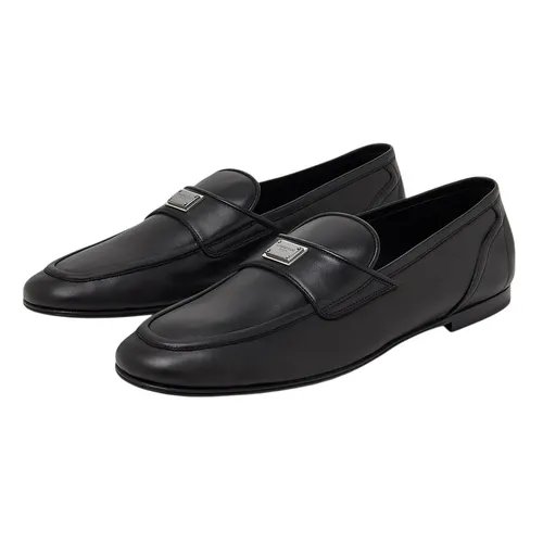Giày Lười Nam Dolce & Gabbana D&G Ariosto Loafers A50488AE10280999 Màu Đen Size 42