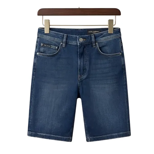 Quần Short Nam Dolce & Gabbana D&G Mirror Tag GWNXAD G8PO9 Màu Xanh Size 44