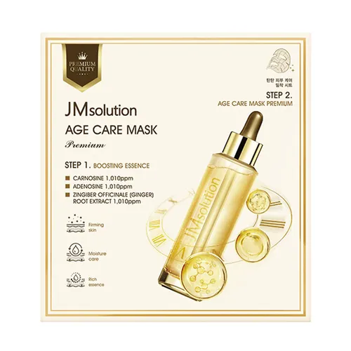 Combo Mặt Nạ Cấp Ẩm Hỗ Trợ Trẻ Hóa Da JM Solution Age Care Mask Premium 5 Miếng