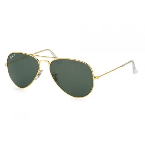 Kính Mát Unisex Rayban Polarized Aviator Sunglasses RB3025 001/58 Màu Xanh Green Size 62