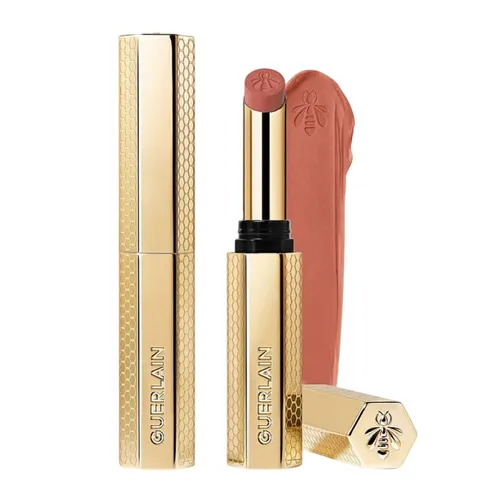 Son Lì Guerlain Kisskiss Honey Infused Intense Lipstick 168 Blooming Lily Màu Nude Đất