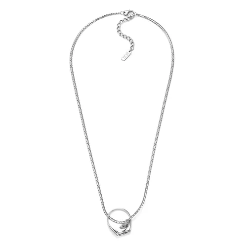 Dây Chuyền Uniex Diesel Stainless Steel Pendant Necklace DX1644040 Màu Bạc