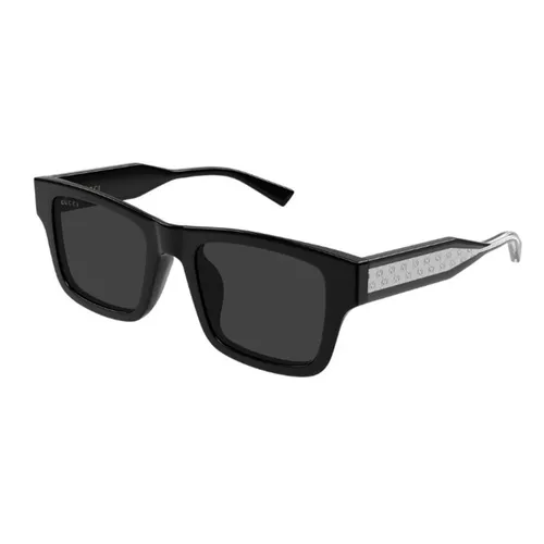 Kính Mát Nam Gucci GG2072SA 001 Màu Đen Xám