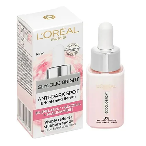 Serum Sáng Da, Mờ Thâm L'Oréal Paris Glycolic-Bright Anti-Dark Spot Brightening 15ml