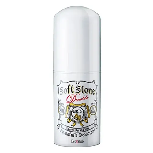 Lăn Khử Mùi Đá Khoáng Deonatulle Soft Stone Double Deodorant 20g (Không Màu)