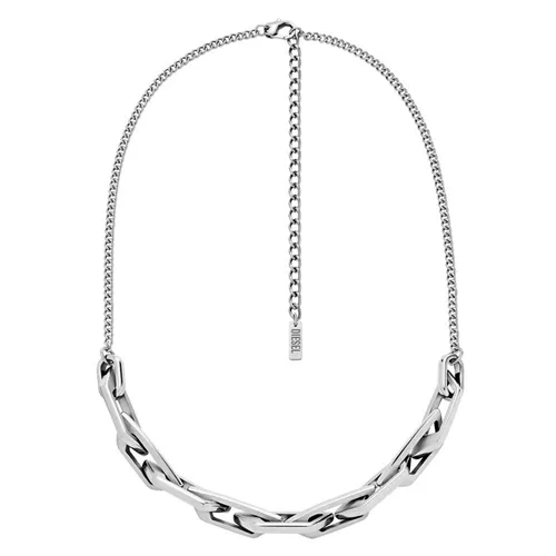 Dây Chuyền Uniex Diesel Stainless Steel Chain Necklace DX1578040 Màu Bạc