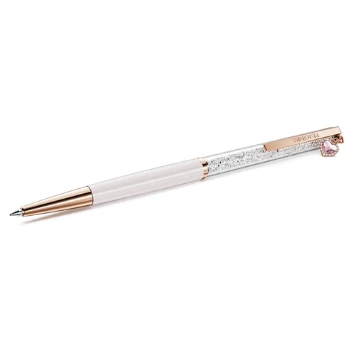 Bút Ký Swarovski Crystalline Ballpoint Pen Heart, Pink, Pink Lacquered, Rose Gold-Tone Plated 5732990 Màu Hồng Nhạt