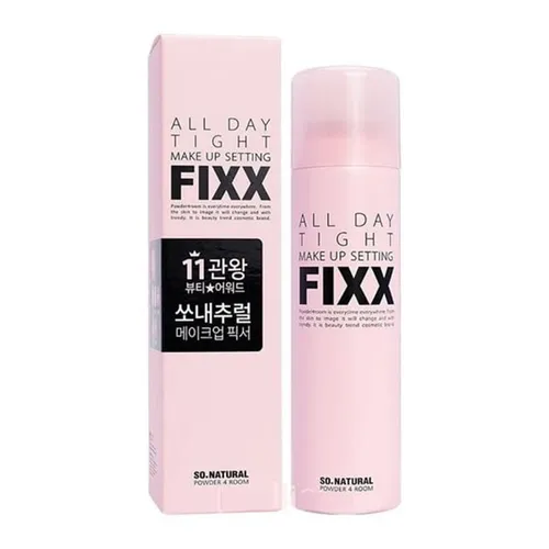 Xịt Khóa Nền So' Natural All Day Tight Make Up Setting Fixx 120ml