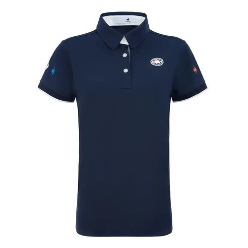 Áo Polo Nữ Le Coq Sportif LG6SHST2LV-NV00 Màu Xanh Navy Size S