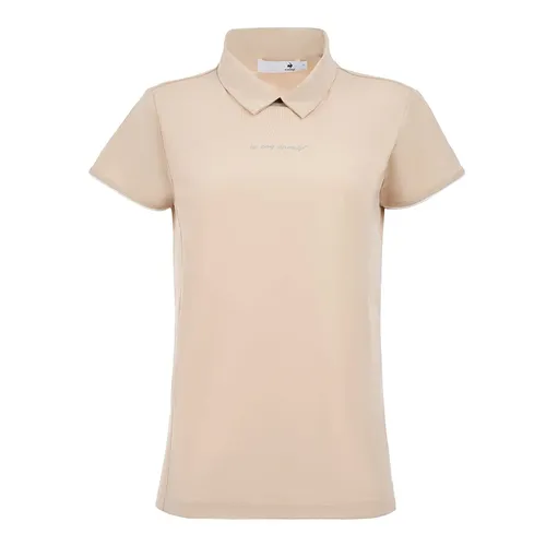Áo Polo Nữ Le Coq Sportif LG6SHS52LV-BG00 Màu Be Size M