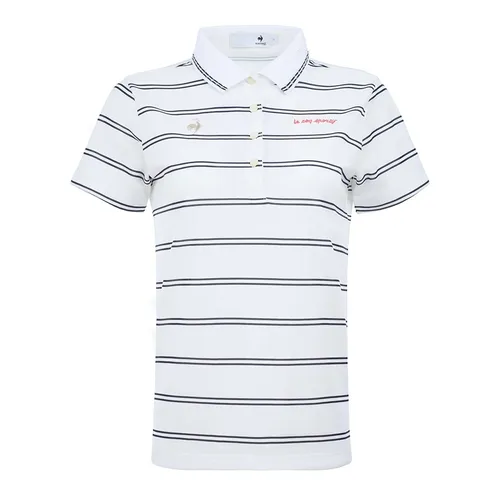 Áo Polo Nữ Le Coq Sportif LG6SHS00LV-WH00 Màu Trắng Size S