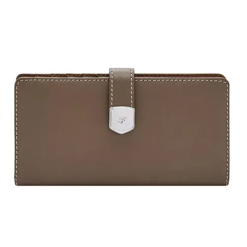 Ví Da Nam Fossil Lennox Tab Bifold SL10036793 Màu Nâu Xám