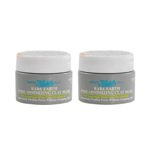 Set 2 Hũ Mặt Nạ Đất Sét Kiehl's Rare Earth Pore Cleansing Masque Mini 14ml