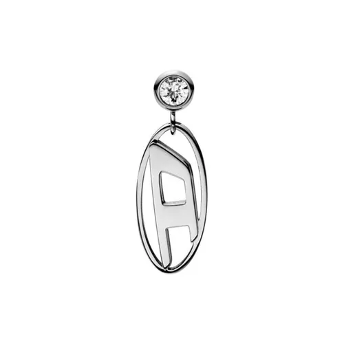 Khuyên Tai Diesel Stainless Steel Drop Earring DX1655040 Màu Bạc