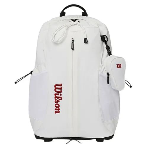 Balo Tennis/Pickleball Wilson Drawstring Backpack V2 Màu Trắng