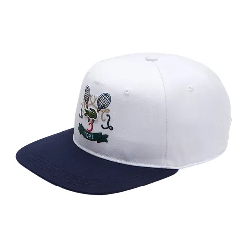 Mũ Lacoste Tennis Embroidery Cotton Cap RK2288 - 9AG Màu Trắng Xanh