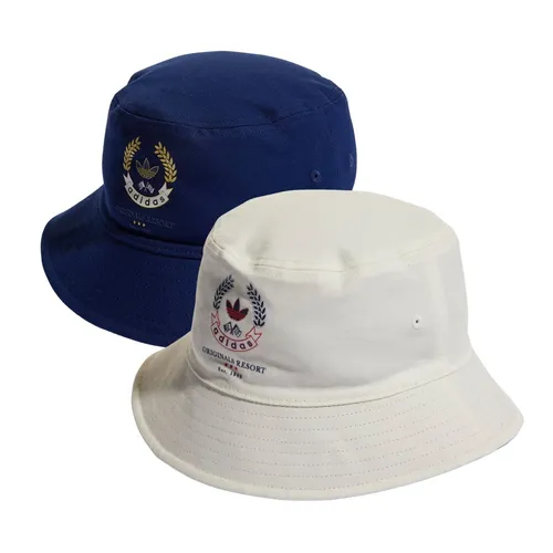 Mũ Adidas Hai Mặt Bucket Hat HK0125 Màu Trắng Xanh Size 54-57