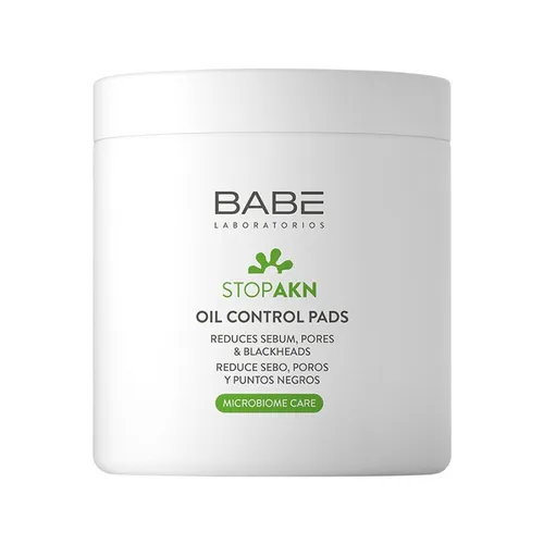 Miếng Pad Kiểm Soát Dầu Và Giảm Mụn Babe Laboratorios StopAkn Oil Control Pads (Hộp 60 Miếng)