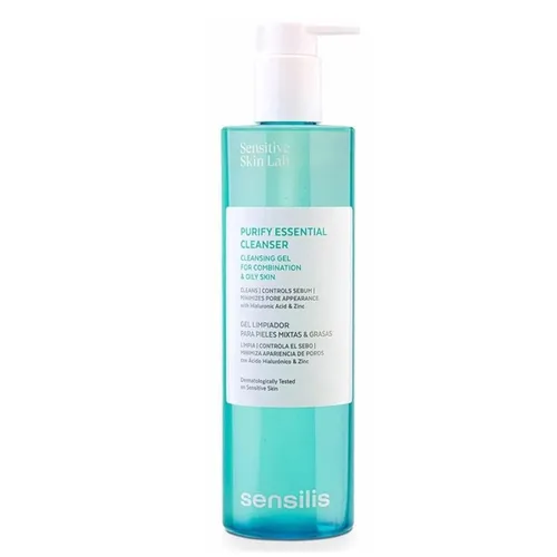 Gel Rửa Mặt Kiểm Soát Dầu Nhờn Sensilis Purify Essential Cleanser 400ml
