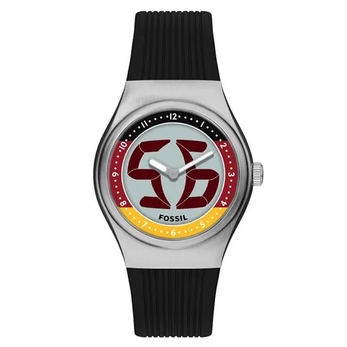 Đồng Hồ Unisex Fossil Archival Big Tic World Cup 40mm LE1239 Màu Đen Bạc