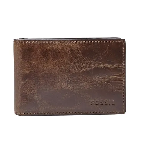 Ví Nam Fossil Derrick Money Clip Bifold ML3684201 Màu Nâu