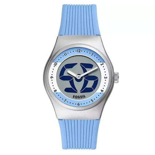 Đồng Hồ Unisex Fossil Archival Big Tic World Cup 40mm LE1240 Màu Xanh Dương