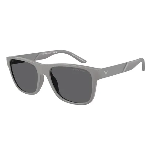 Kính Mát Nam Emporio Armani Man Sunglasses EA4243 62451 Matte Grey Màu Xám