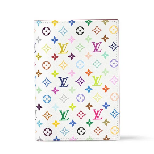Ví Đựng Hộ Chiếu Louis Vuitton LV x TM M14178 Màu Trắng Hoạ Tiết