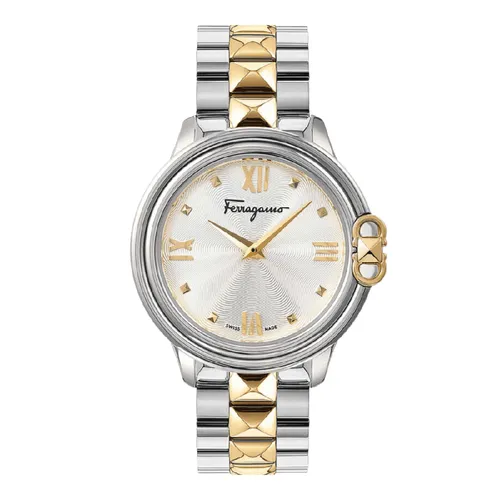 Đồng Hồ Nữ Salvatore Ferragamo Studmania SFMJ00422 Màu Bạc