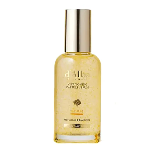 Tinh Chất Hỗ Trợ Cấp Ẩm Và Dưỡng Sáng Da D'Alba Vita Toning Capsule Serum 50ml