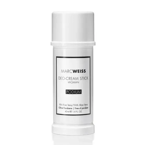 Thanh Khử Mùi Ngăn Mồ Hôi, Khoá Mùi Bung Hương, Khô Thoáng Suốt 48h Marcweiss Paris Deo-cream Stick Podium 40ml