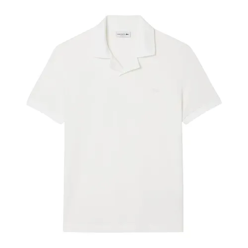 Áo Polo Nam Lacoste Men's Classic Open-Neck PH0084 55G 001 Màu Trắng Size 4