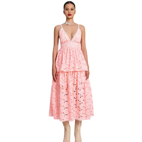 Váy Xòe Nữ F2 Fashion & Freedom Women's City Girl D753-H-S-0923 Màu Hồng Size S