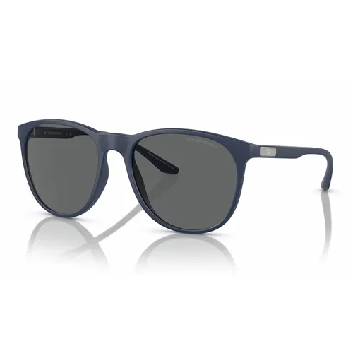 Kính Mát Nam Emporio Armani Sunglasses EA4210 576387 Màu Xanh Xám
