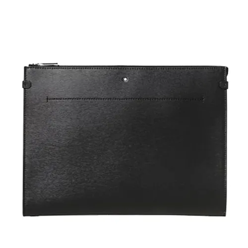 Túi Cầm Tay Nam MontbLanc Meisterstück 4810 Men's Portfolio Clutch Bag Pouch 129234 Màu Đen