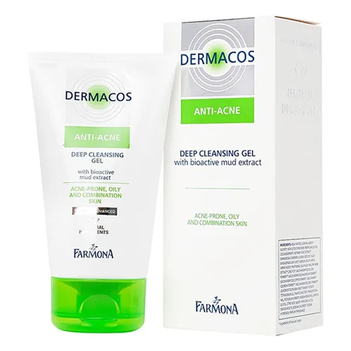 Sữa Rửa Mặt Farmona Dermacos Anti Acne Deep Cleansing Gel 150ml