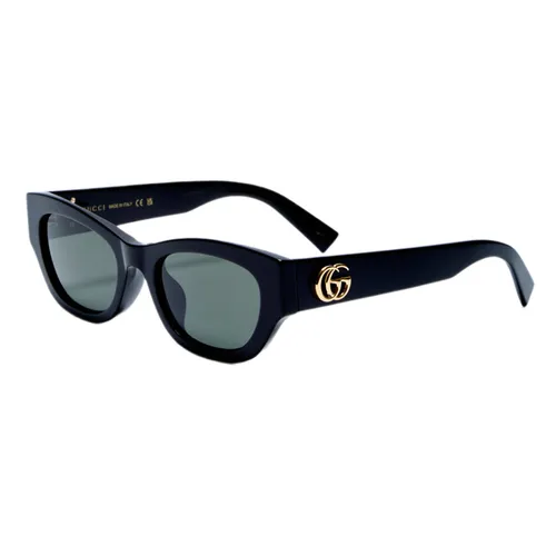Kính Mát Gucci Low Nose Bridge Fit Sunglasses 840003 J0740 1012 Sunglasses Màu Đen