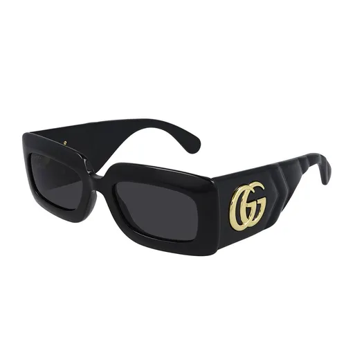 Kính Mát Gucci Sunglasses GG0811S-001 Màu Đen/Xám