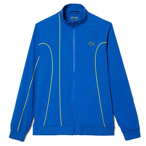 Áo Khoác Nam Lacoste Coats & Jackets Blue Men's Match Jacket BH9306 53N PTH Màu Xanh Blue Size 50