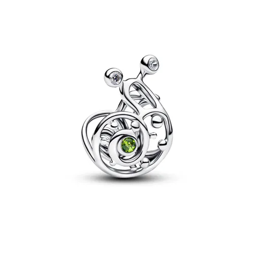 Hạt Vòng Charm Pandora Silver Charm Proud Little Snail 794557C01 Màu Bạc