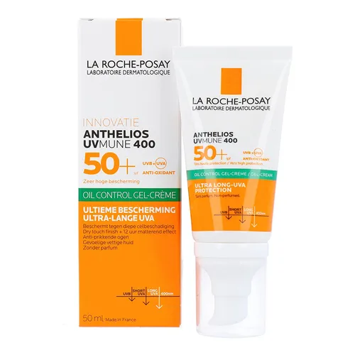 Kem Chống Nắng La Roche-Posay Anthelios UVMune 400 Oil Control Matterende Gel Crème SPF50+ 50ml