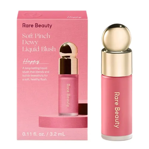 Má Hồng Dạng Kem Rare Beauty Soft Pinch Liquid Blush Happy  Màu Hồng Anh Đào Mini 3.2ml