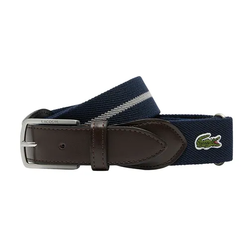 Thắt Lưng Nam Lacoste Classic Border Tape Belt RC005 P05 Màu Xanh Navy