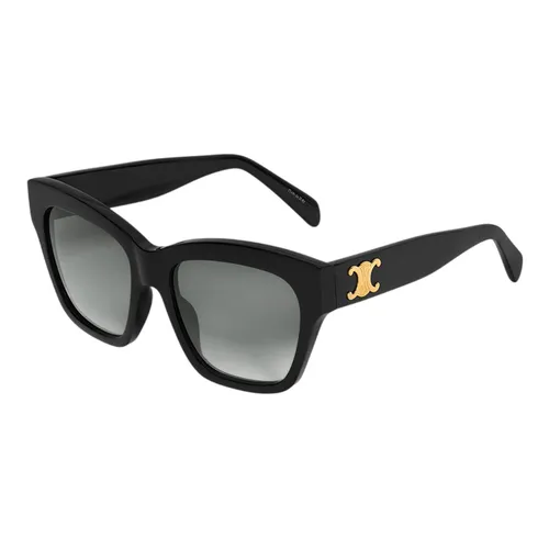 Kính Mát Nữ Celine Triomphe 09 Sunglasses In Acetate 4S253CPLB.38NO Màu Đen