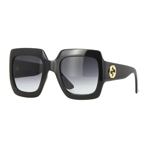 Kính Mát Gucci Sunglasses GG0053SN 001 Màu Đen/Xám